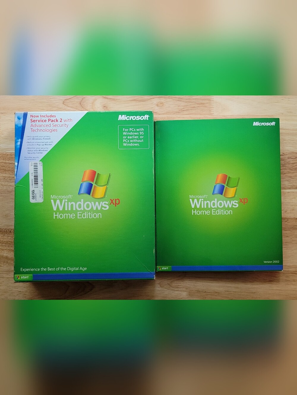 Microsoft Windows XP Home Edition SP2 Retail English CD Software 1 Device